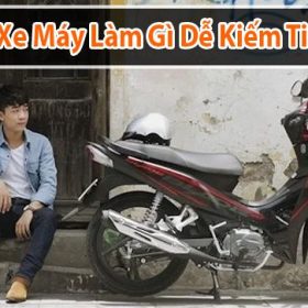 Có xe máy nên làm gì để kiếm tiền?