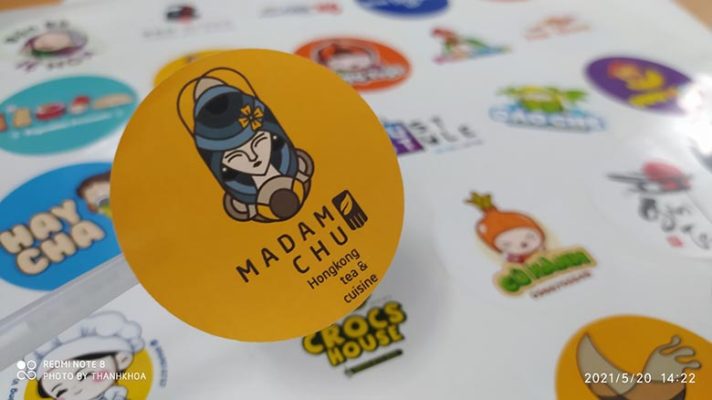 In ấn Sắc Kim - Dịch vụ in sticker ở Gò Vấp với chi phí thấp