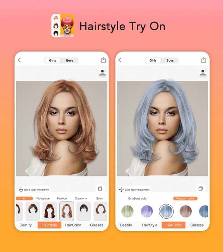 TOP 7 app lựa chọn kiểu tóc hoàn hảo nhất cho cả nam và nữ