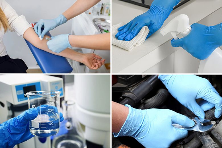 Nên sử dụng găng tay Latex hay Nitrile? 