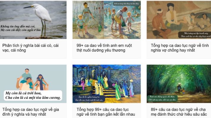 The POET tổng hợp từ tục ngữ đến đồng dao: Hành trình trở về cội nguồn