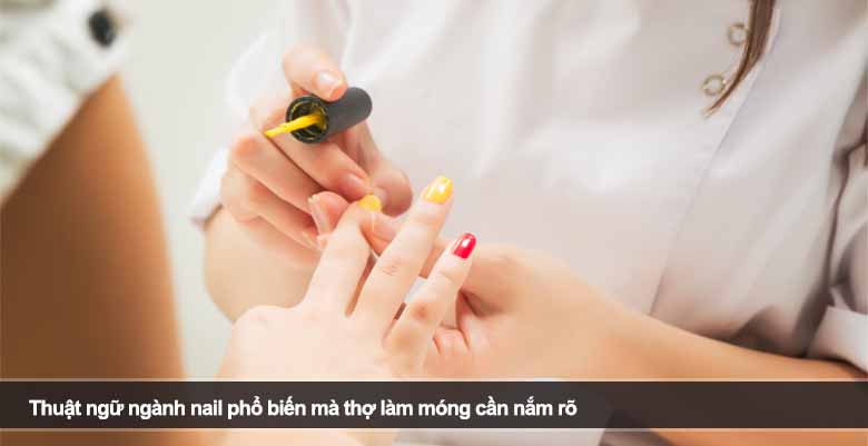 Thuật ngữ ngành nail phổ biến mà thợ làm móng cần nắm rõ