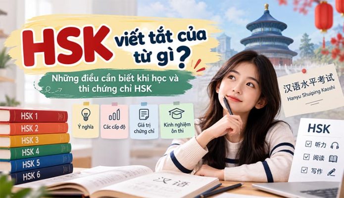 HSK viết tắt của từ gì? Những điều cần biết khi học và thi chứng chỉ HSK