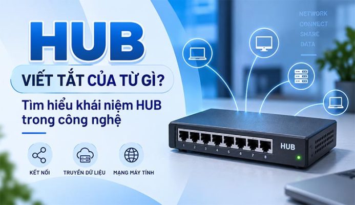 Hub viết tắt của từ gì? Tìm hiểu khái niệm Hub trong công nghệ hiện nay