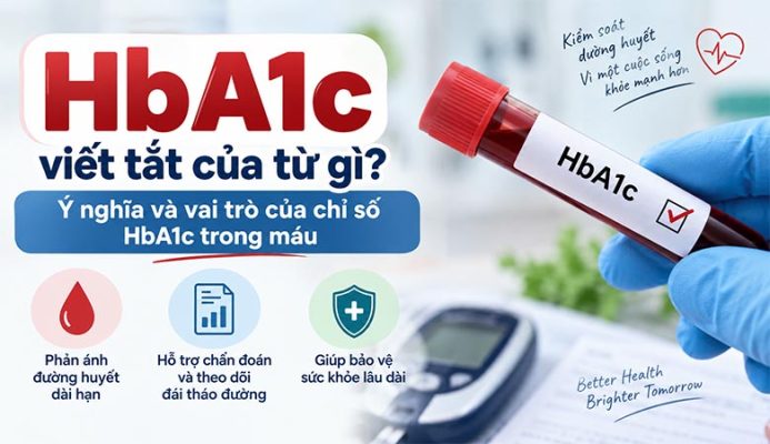 HbA1c viết tắt của từ gì? Ý nghĩa và vai trò của chỉ số HbA1c trong máu