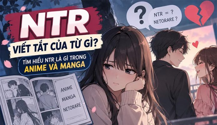NTR viết tắt của từ gì? Tìm hiểu NTR là gì trong Anime và Manga