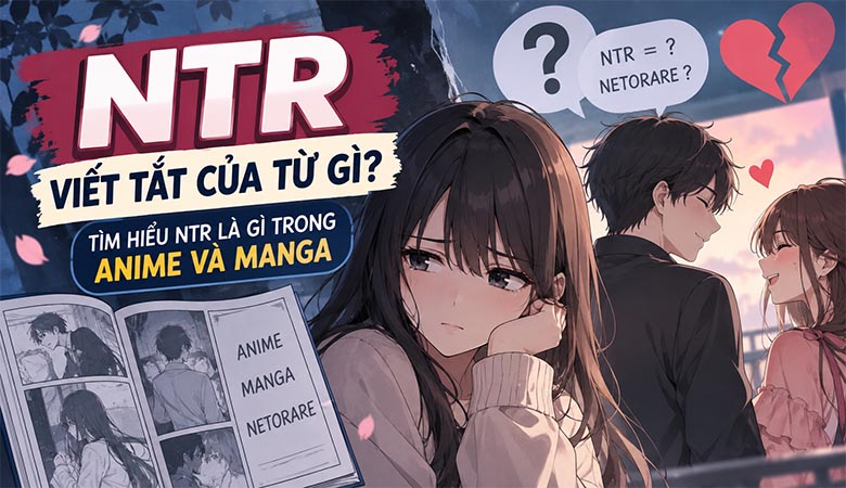NTR viết tắt của từ gì? Tìm hiểu NTR là gì trong Anime và Manga